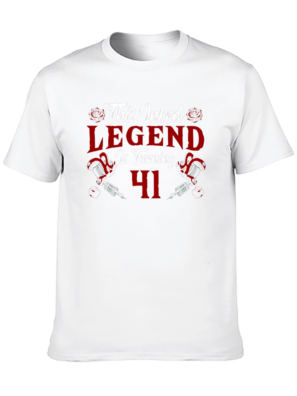 Inked Legend 41st Birthday Black T-Shirt