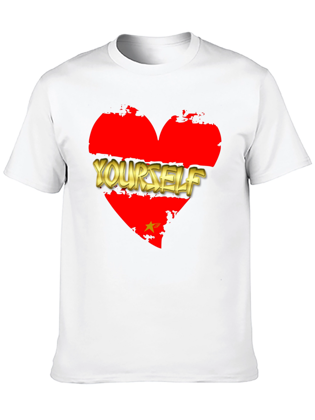 Love Yourself Graphic T-Shirt - Black