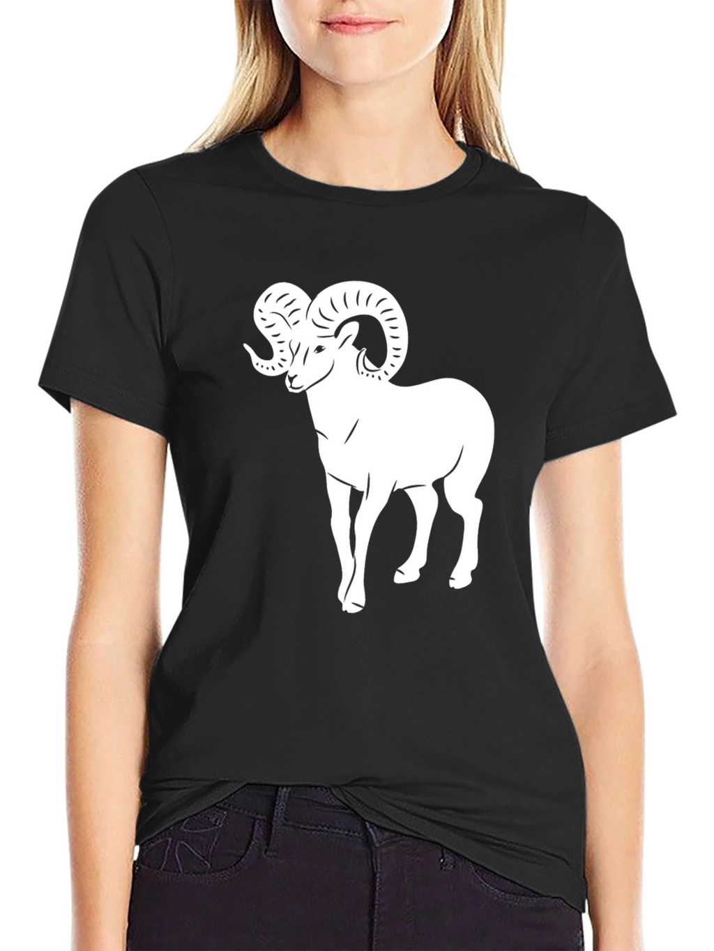 Ram Graphic Tee - Classic Black T-Shirt