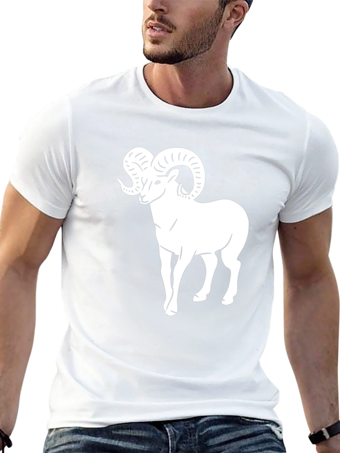 Ram Graphic Tee - Classic Black T-Shirt