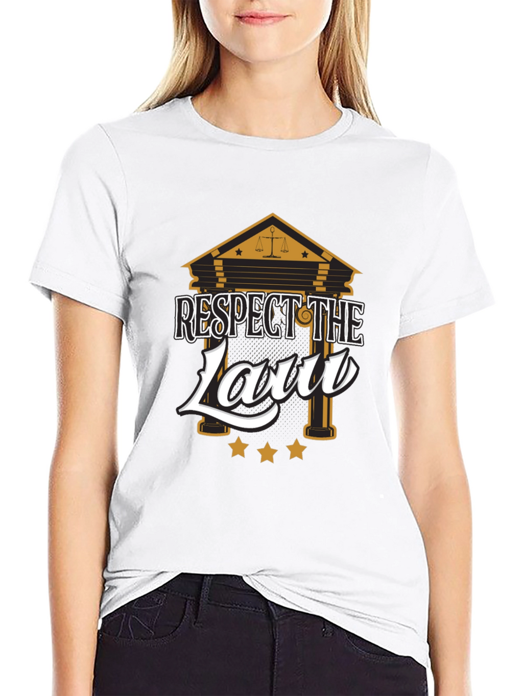 Respect the Law Graphic T-Shirt