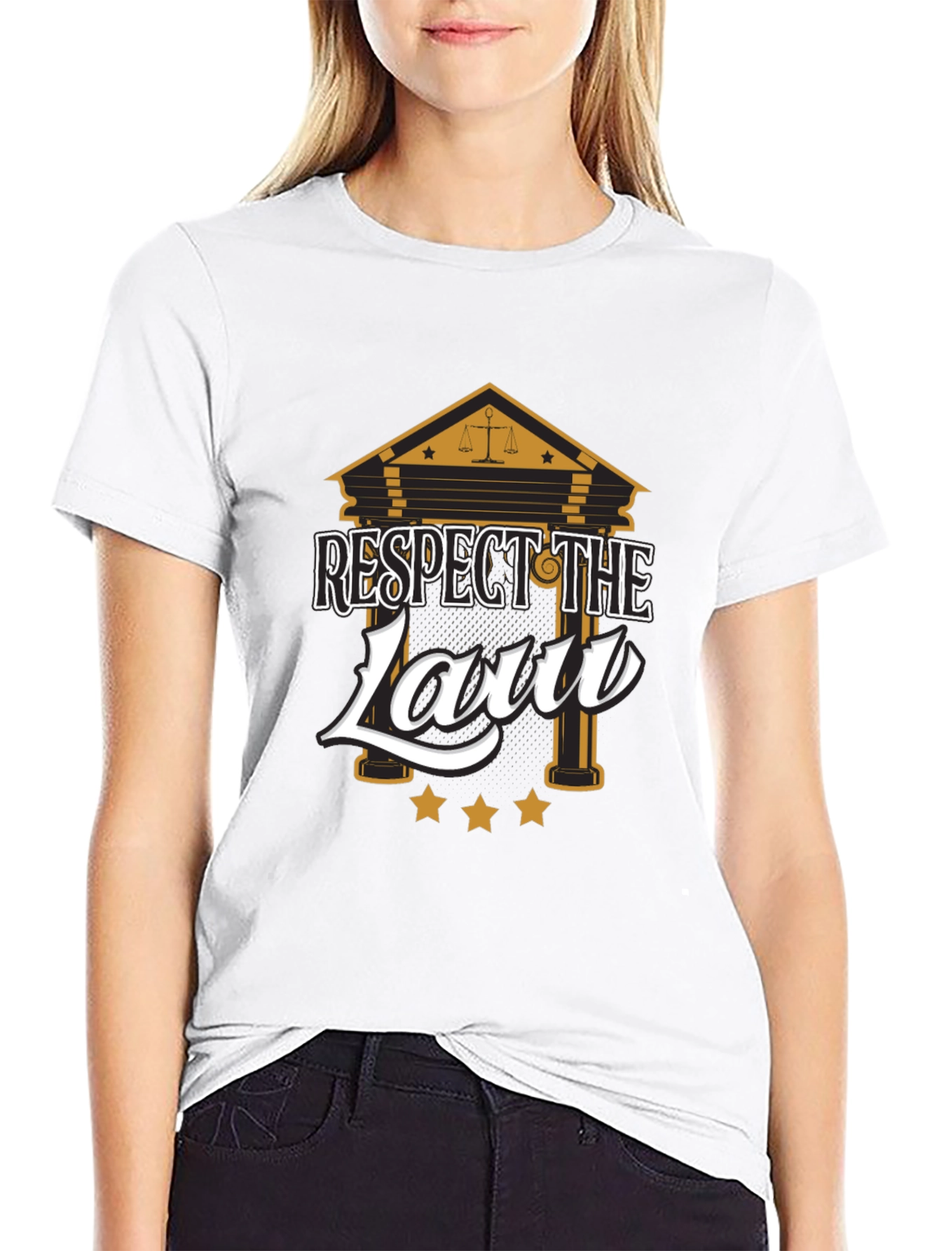 Respect the Law Graphic T-Shirt