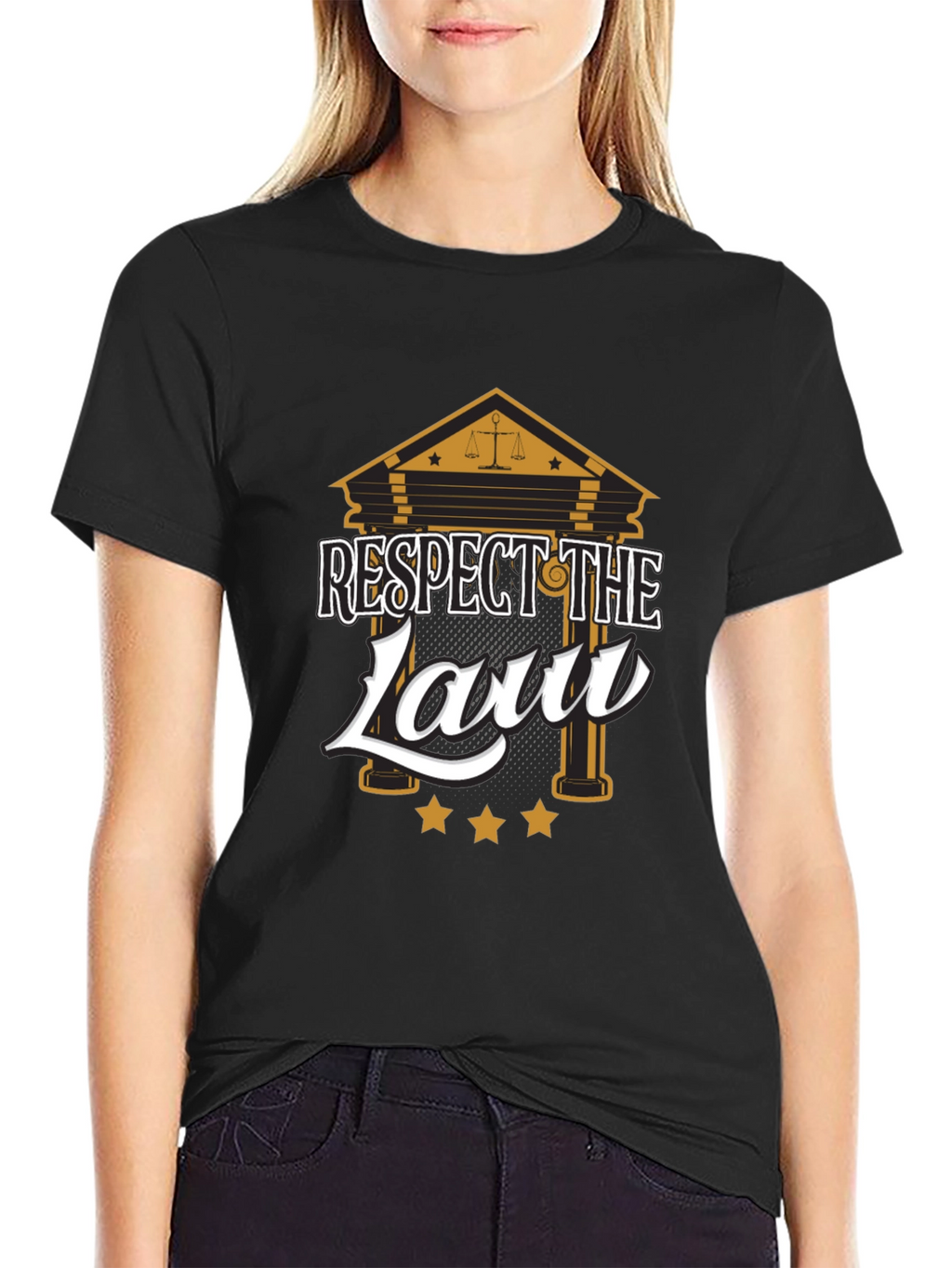 Respect the Law Graphic T-Shirt
