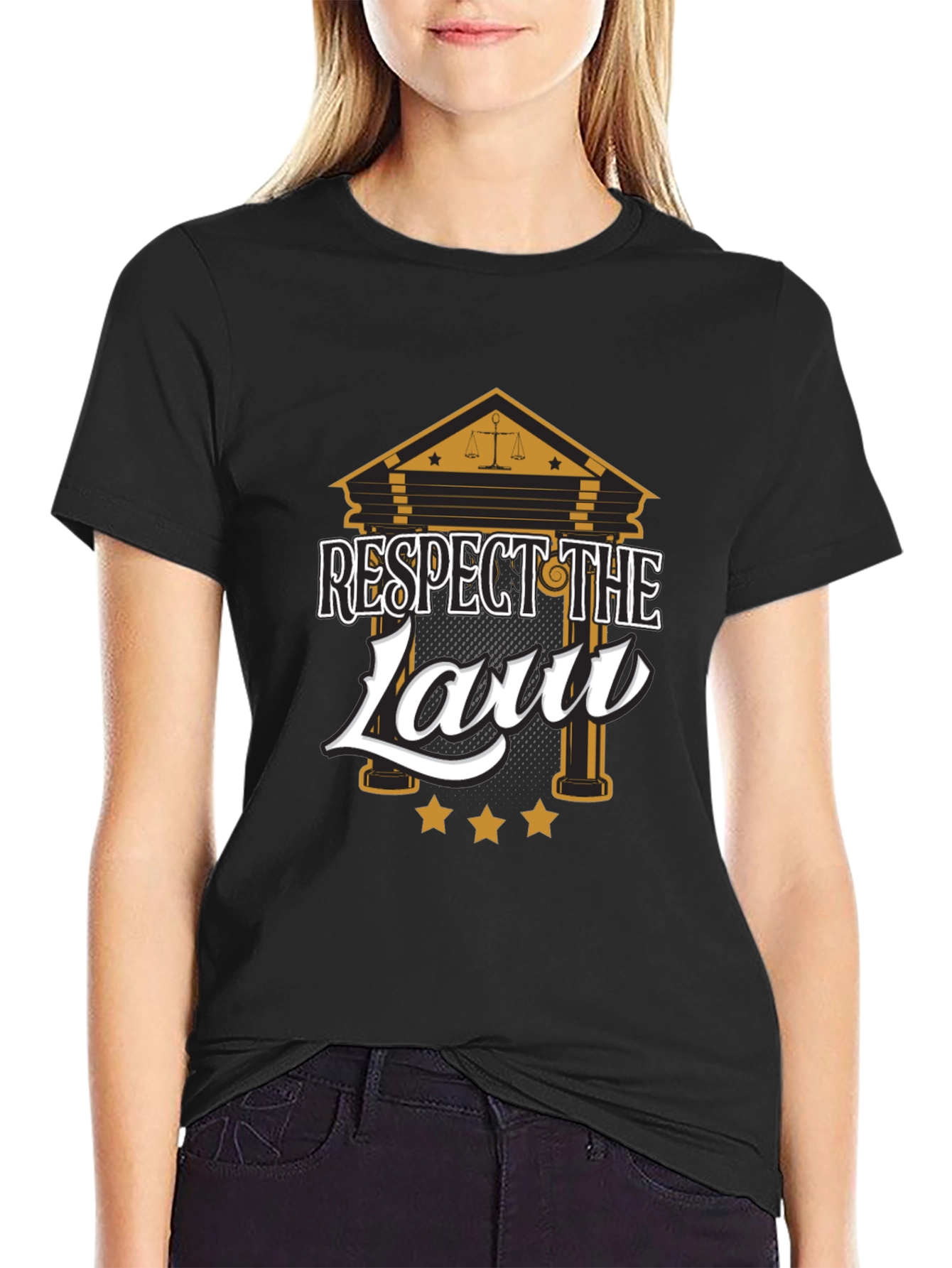 Respect the Law Graphic T-Shirt