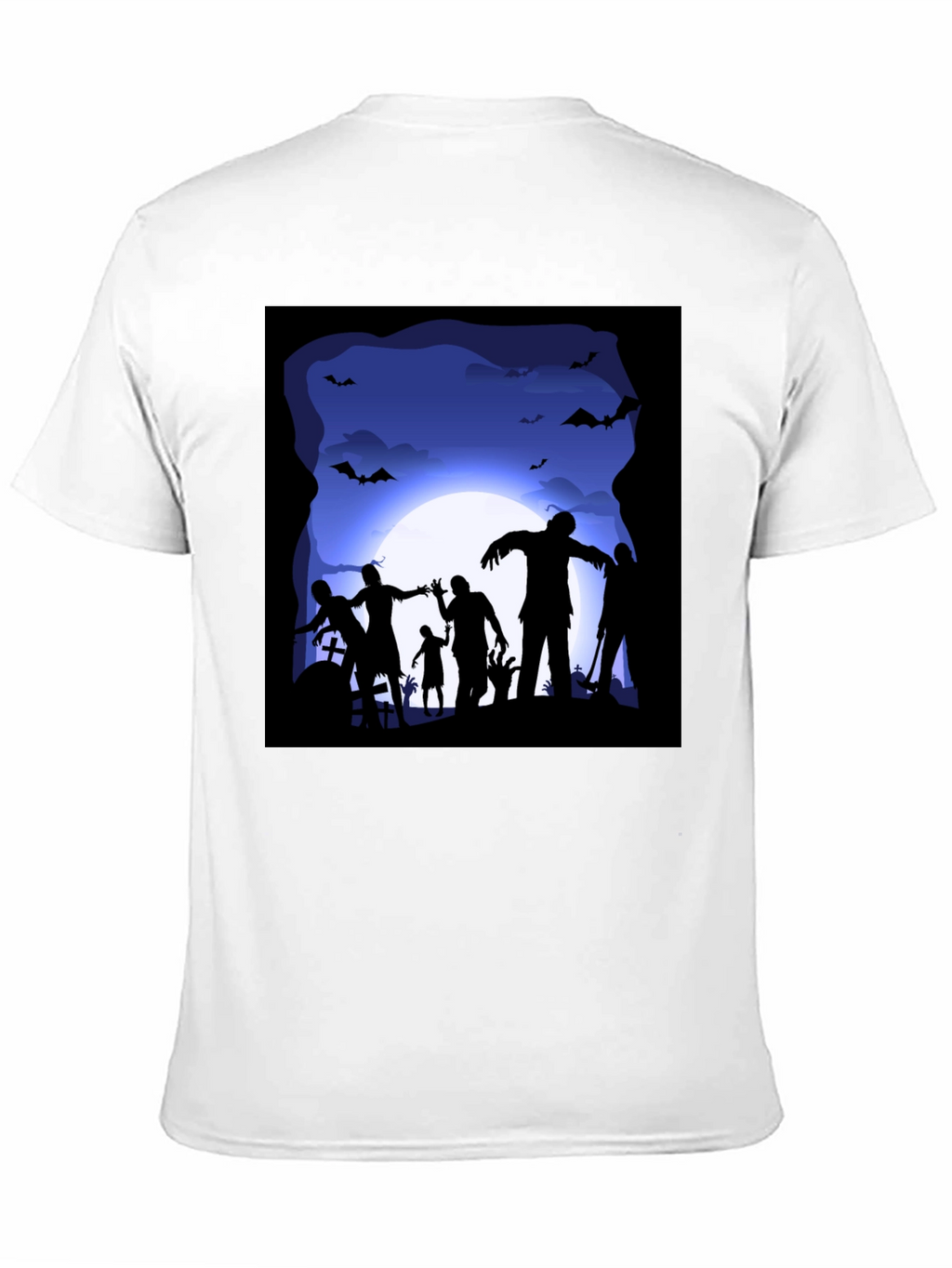 Spooky Zombie Graphic T-Shirt