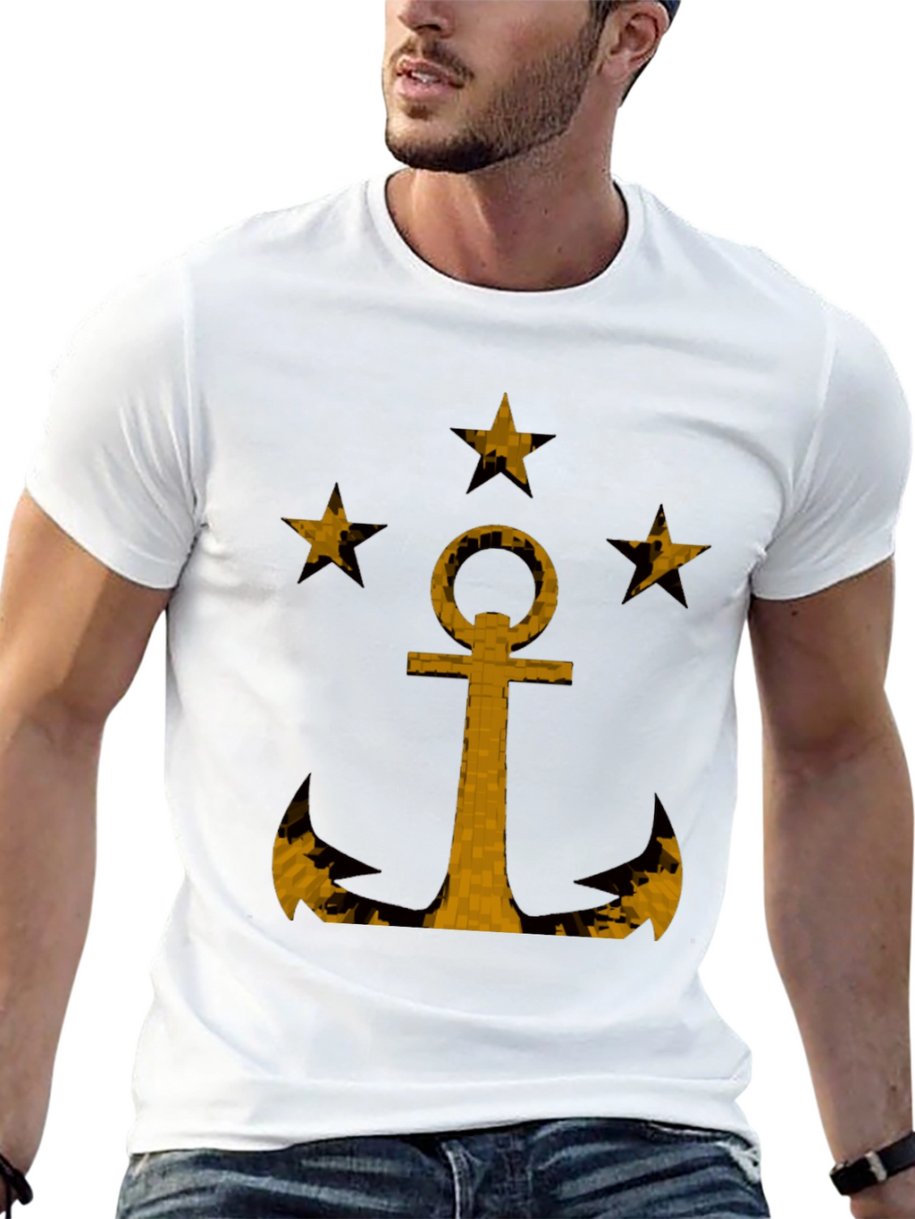 Anchor & Star Graphic Tee