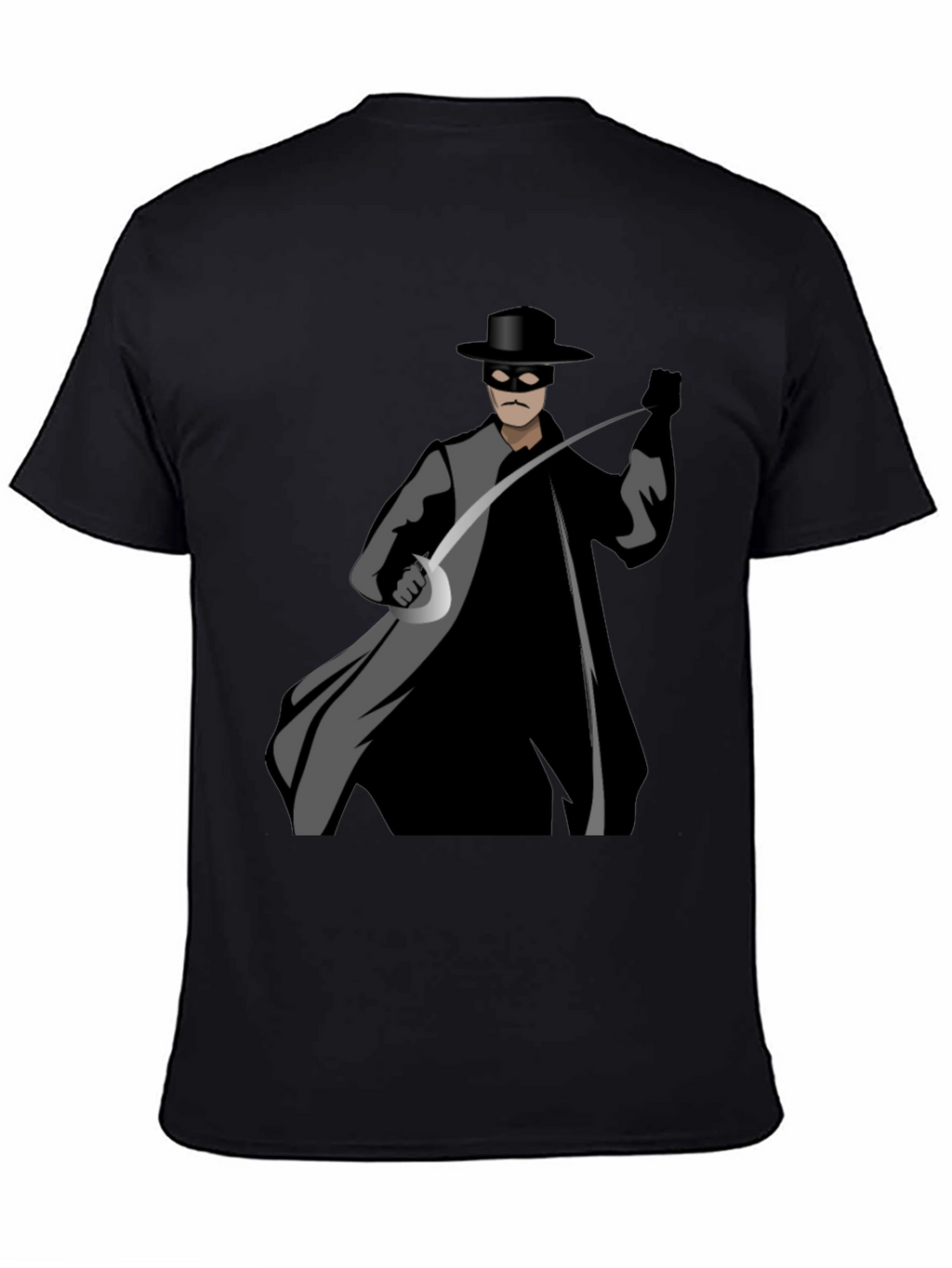 Zorro Graphic Black T-Shirt