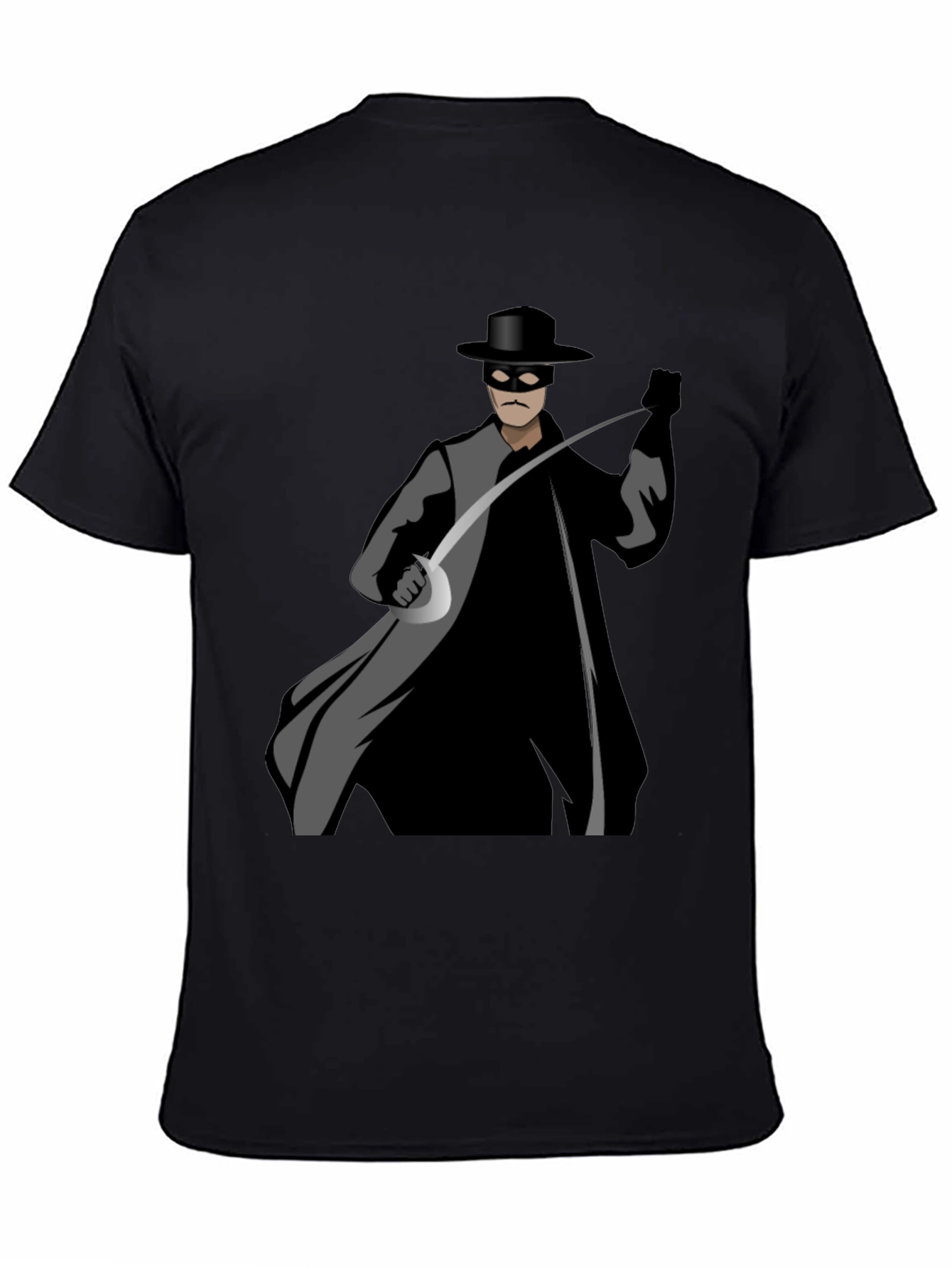 Zorro Graphic Black T-Shirt