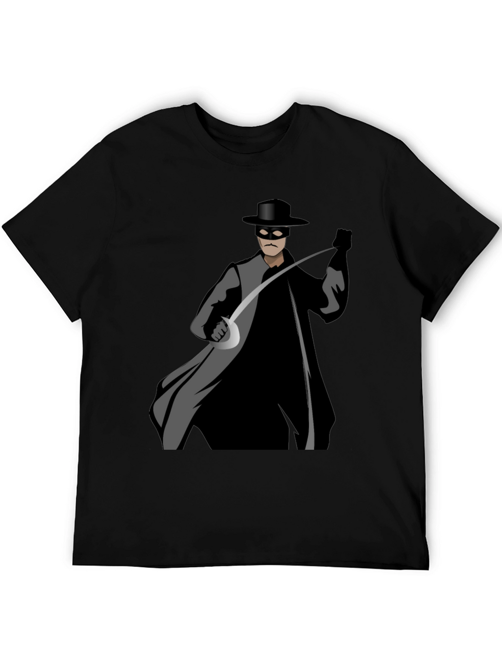 Zorro Graphic Black T-Shirt