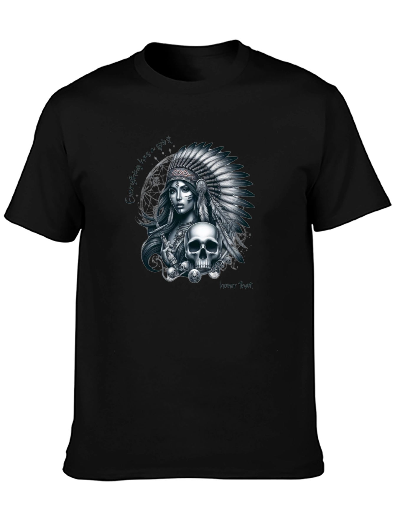 Native American Skull T-Shirt
