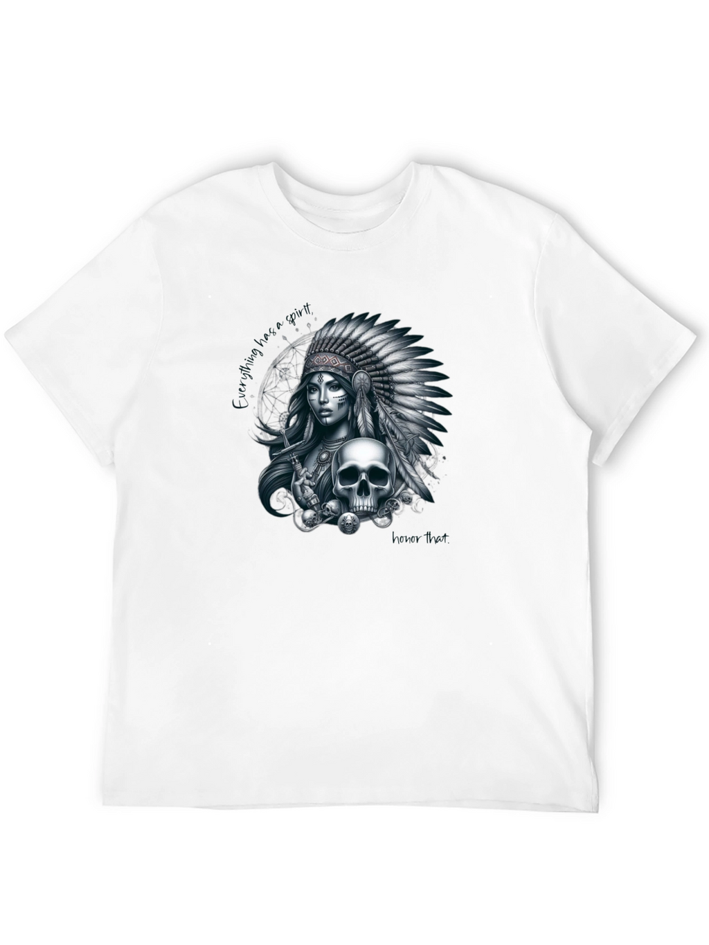 Native American Skull T-Shirt