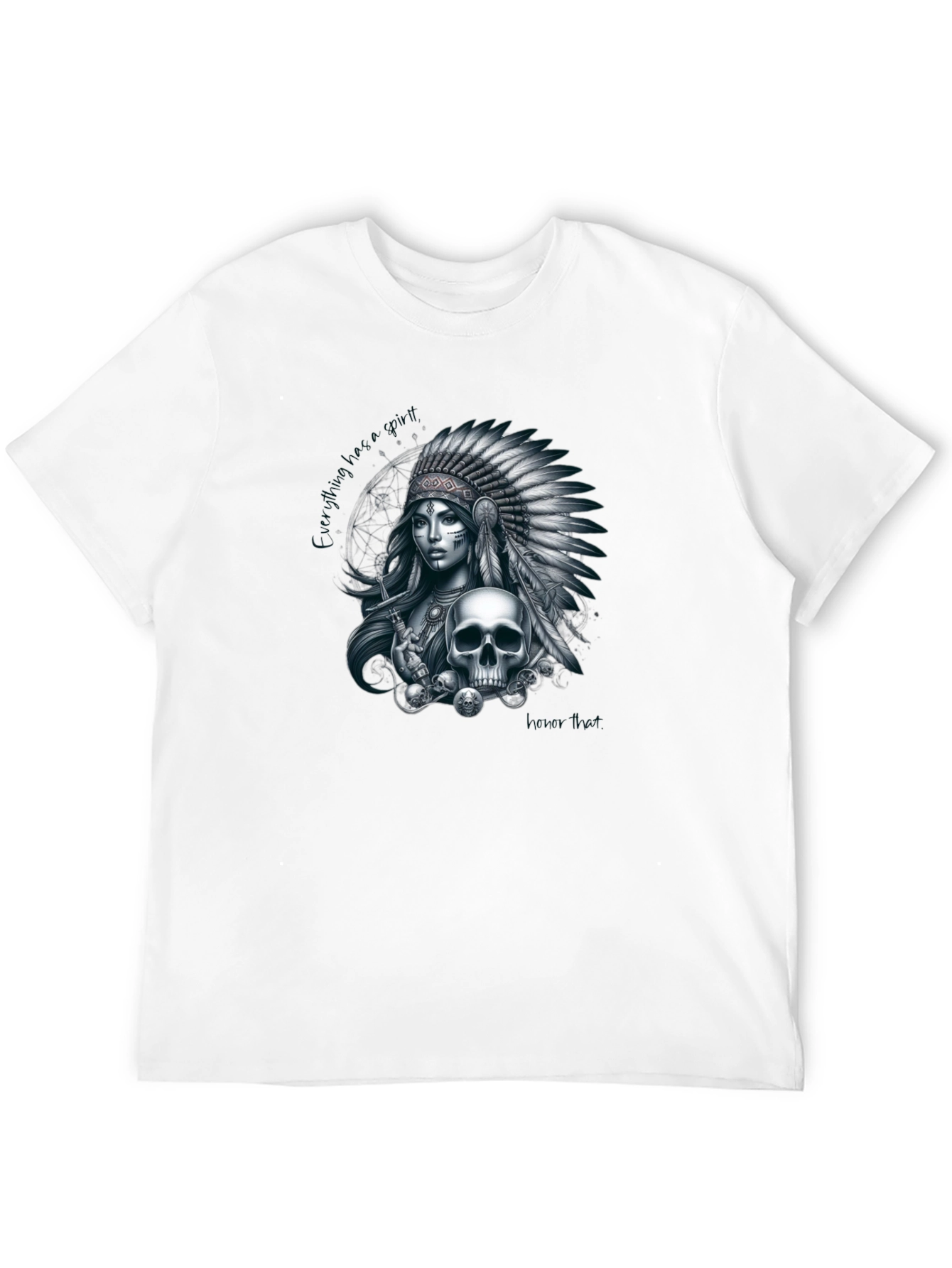 Native American Skull T-Shirt