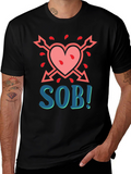 SOB Heart Arrow Graphic T-Shirt