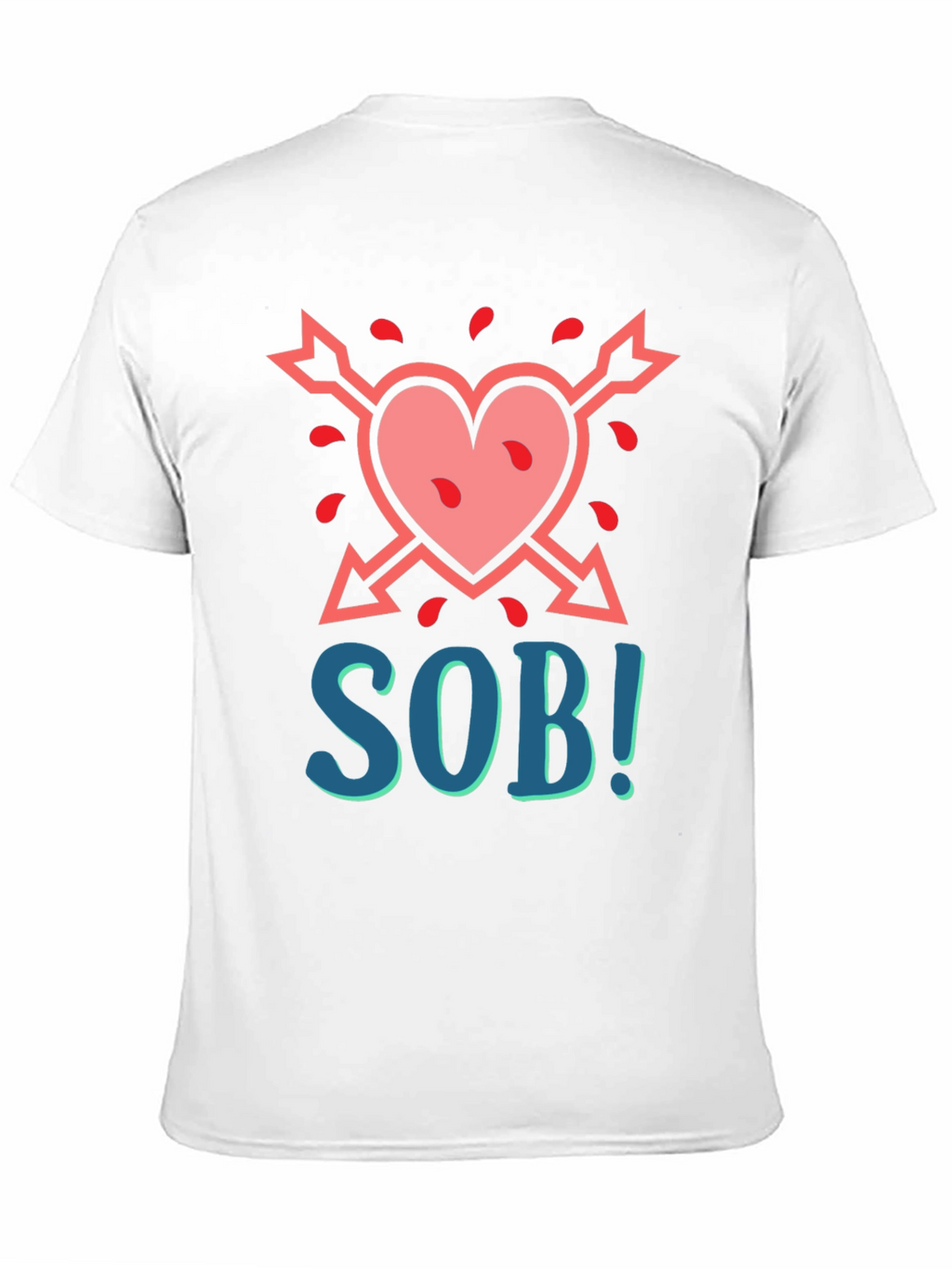 SOB Heart Arrow Graphic T-Shirt