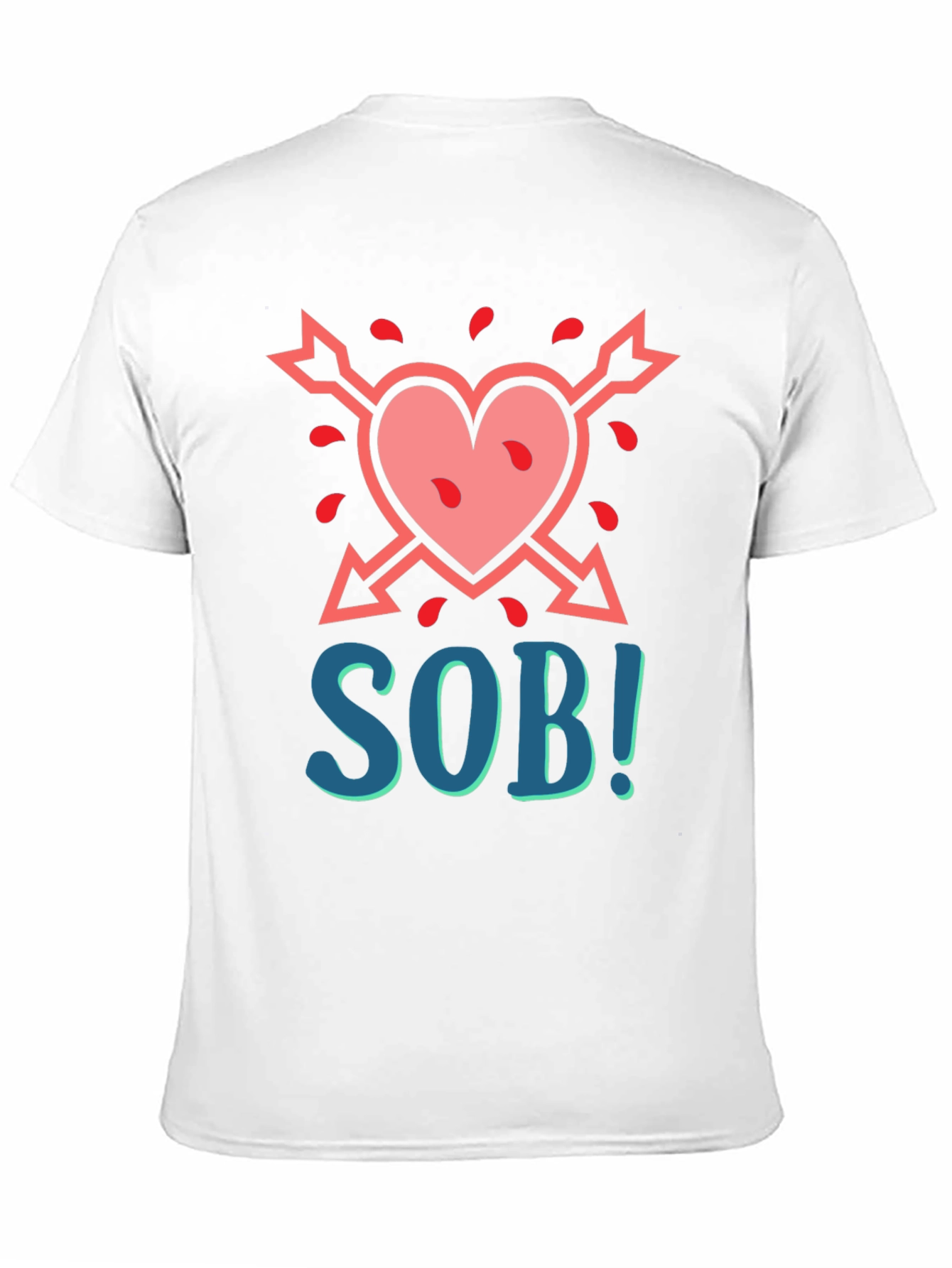 SOB Heart Arrow Graphic T-Shirt