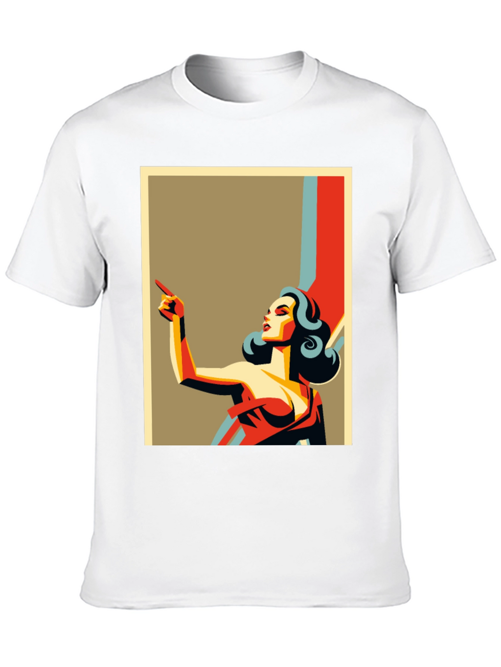 Retro Style Illustration T-Shirt