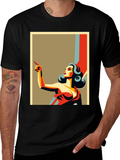 Retro Style Illustration T-Shirt