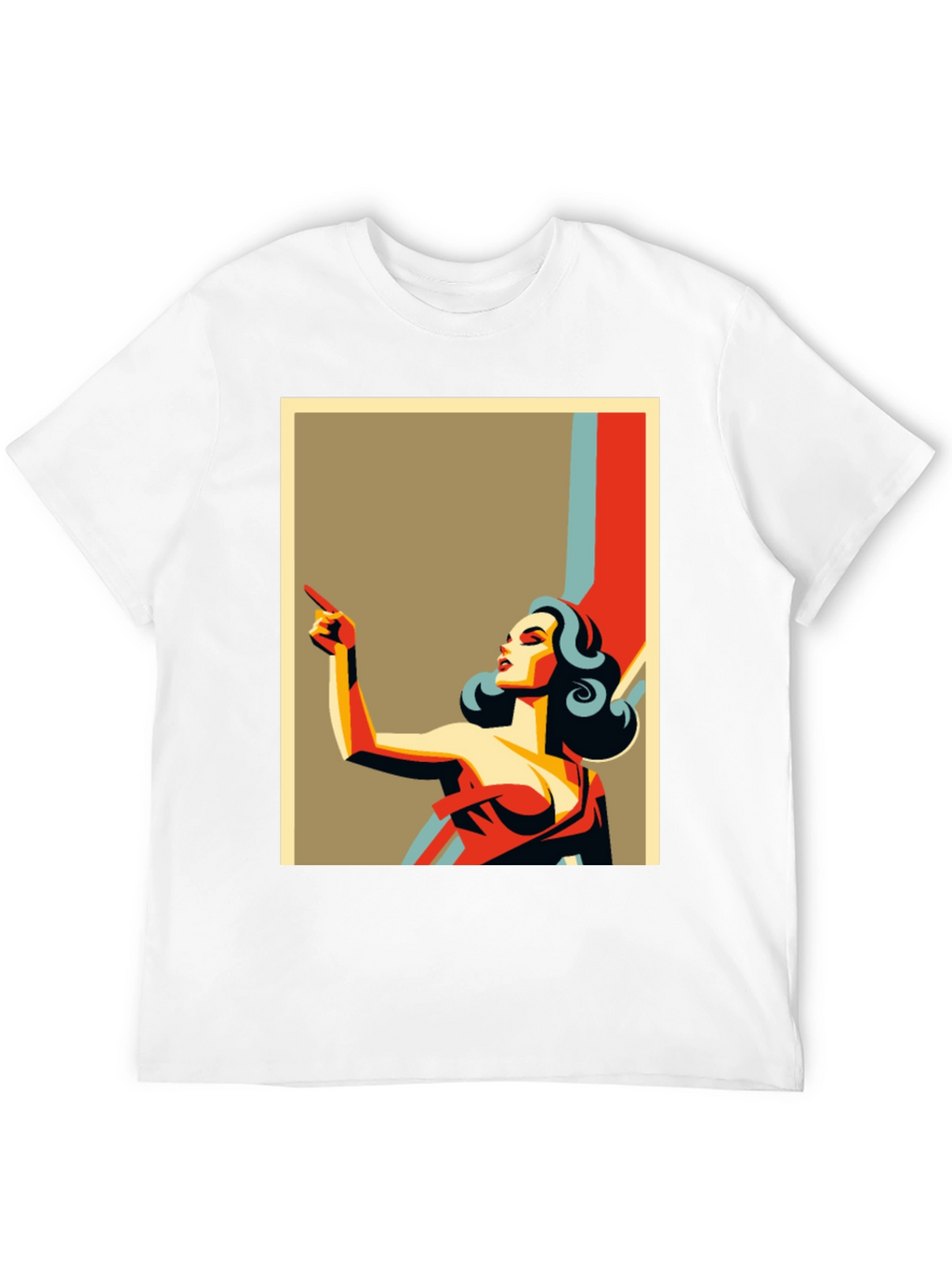 Retro Style Illustration T-Shirt