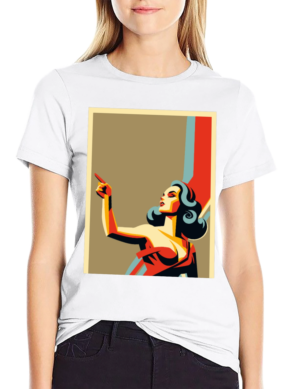 Retro Style Illustration T-Shirt