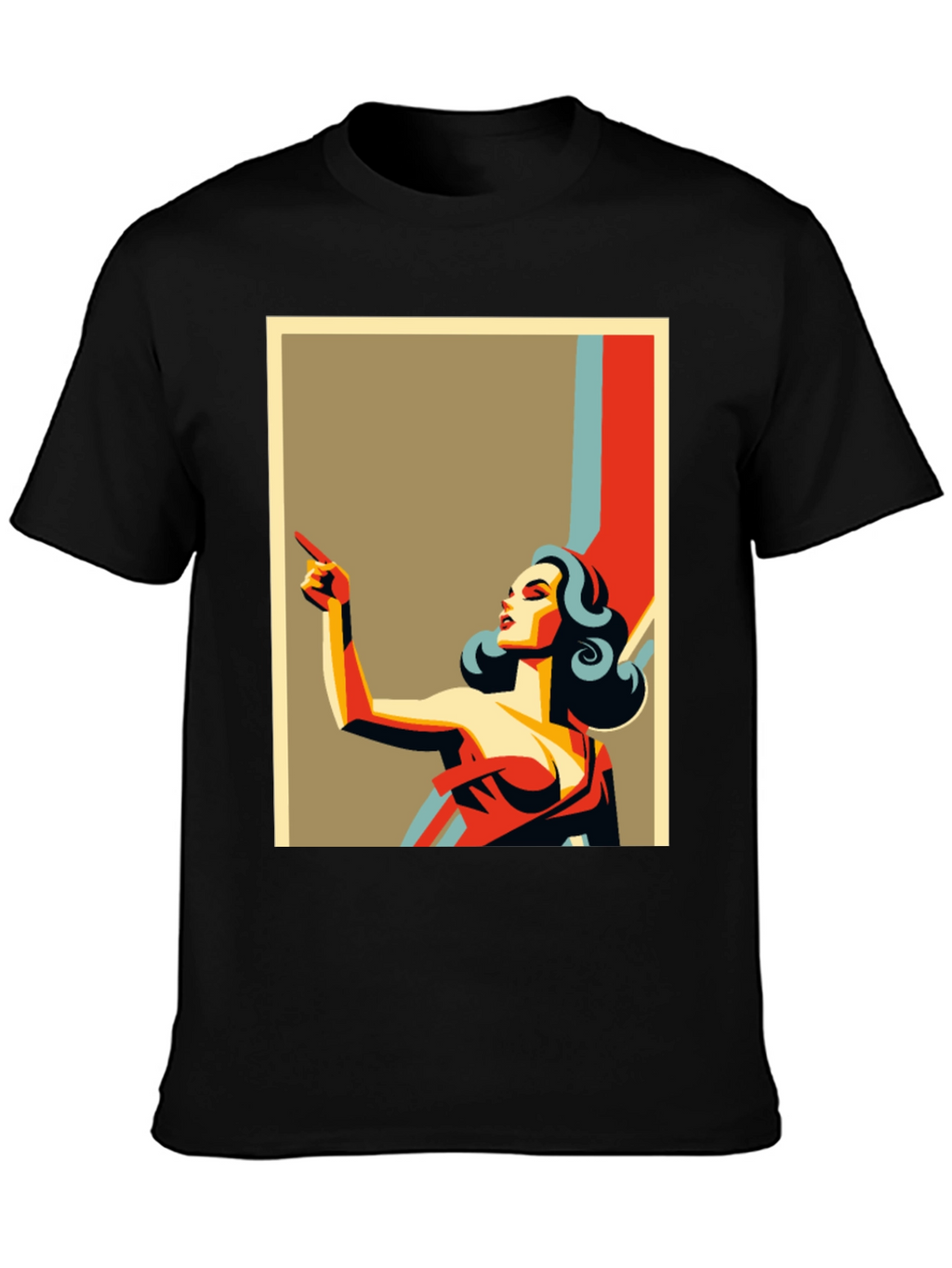Retro Style Illustration T-Shirt