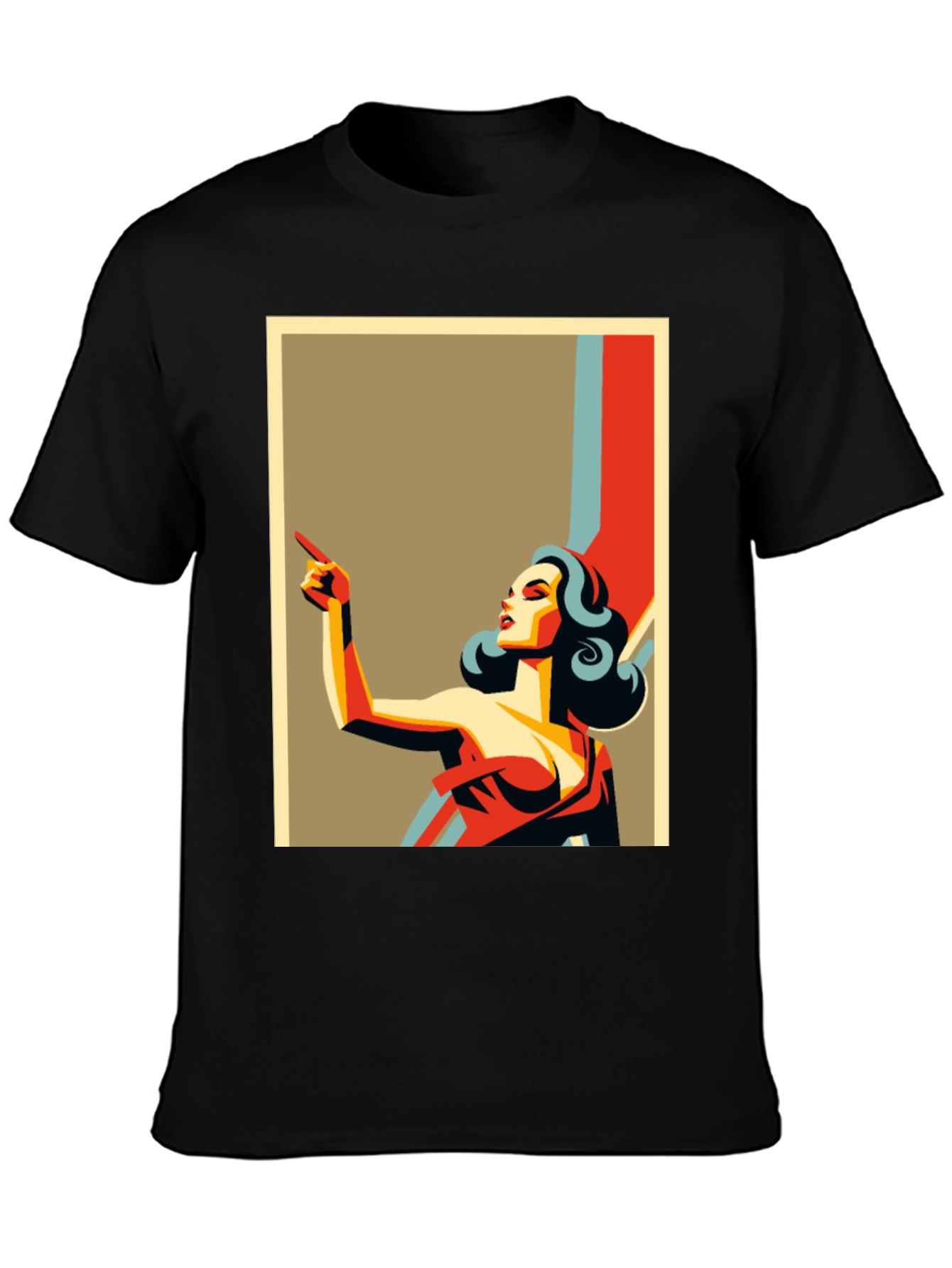 Retro Style Illustration T-Shirt