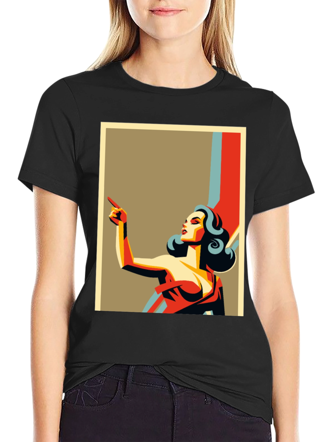 Retro Style Illustration T-Shirt