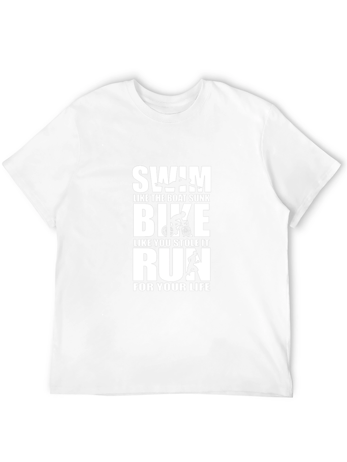 Triathlon T-Shirt: Swim Bike Run