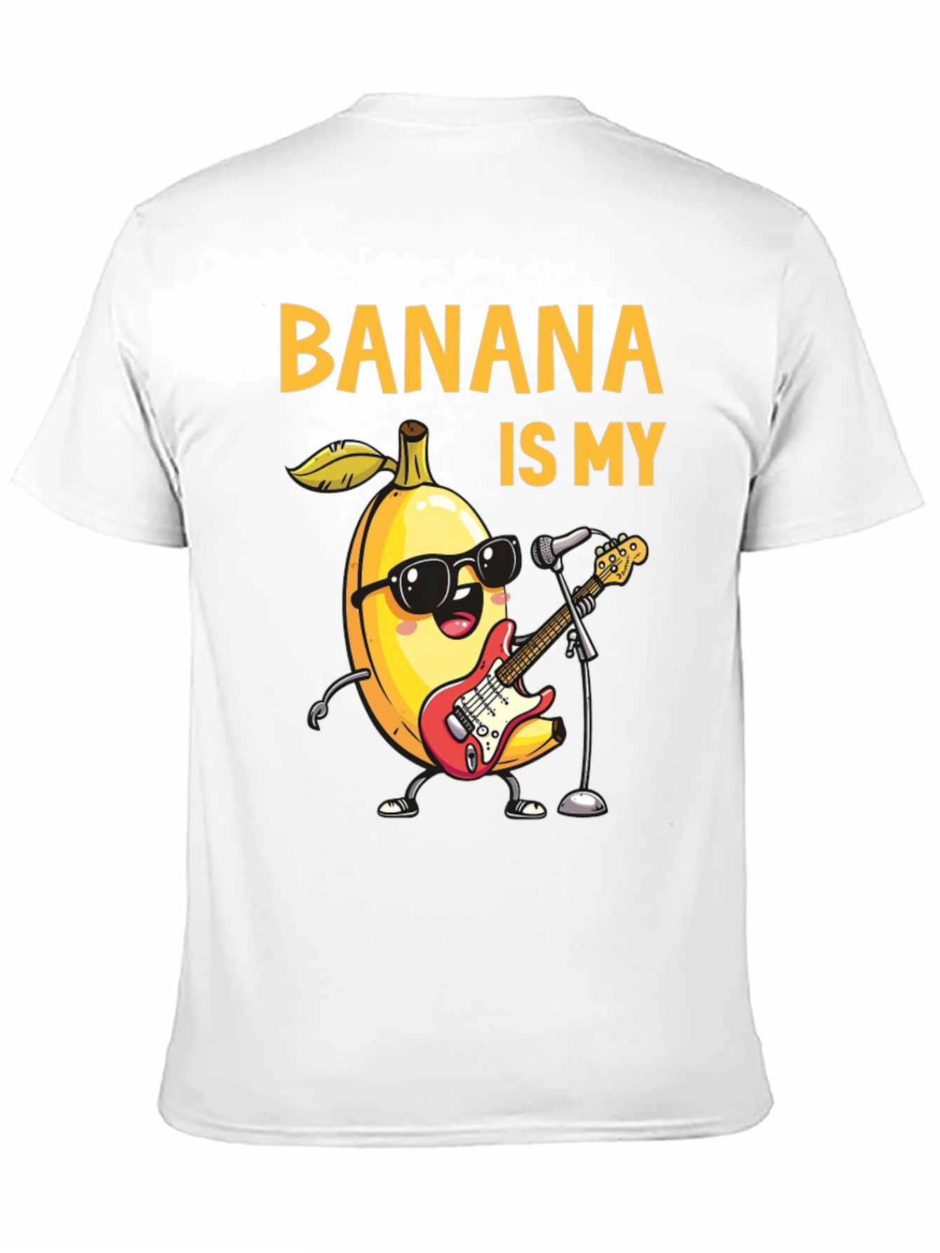 Banana is My Jam Funny Music T-Shirt