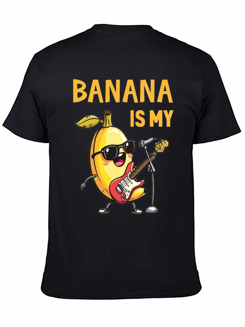 Banana is My Jam Funny Music T-Shirt