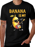 Banana is My Jam Funny Music T-Shirt