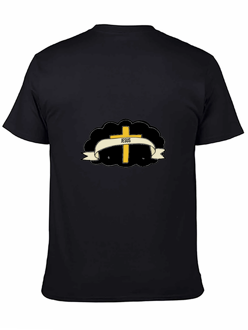 Jesus Cross Graphic T-Shirt - Stylish Religious Apparel