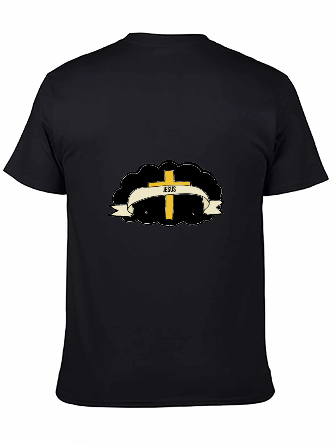 Jesus Cross Graphic T-Shirt - Stylish Religious Apparel