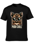 Pudu Chill T-Shirt - Cool Animal Graphic Tee