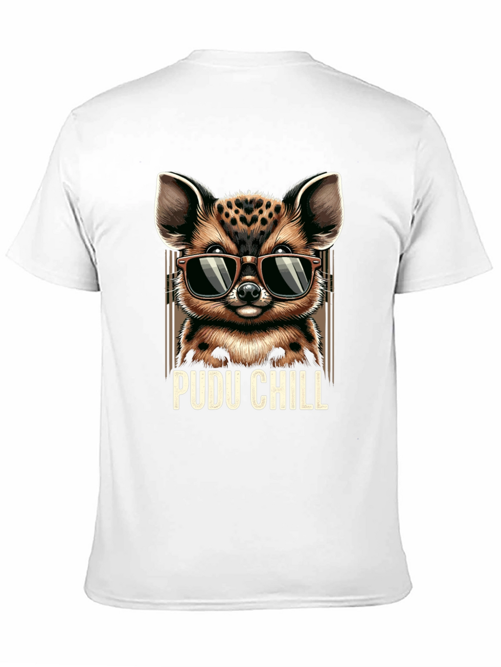 Pudu Chill T-Shirt - Cool Animal Graphic Tee