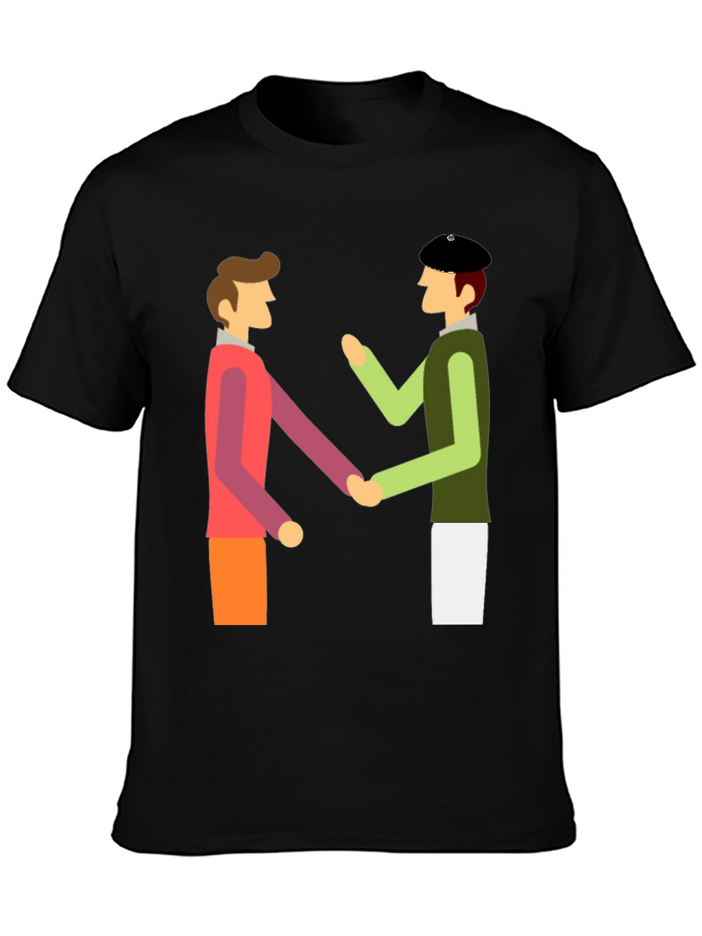 Graphic T-Shirt - Handshake Design