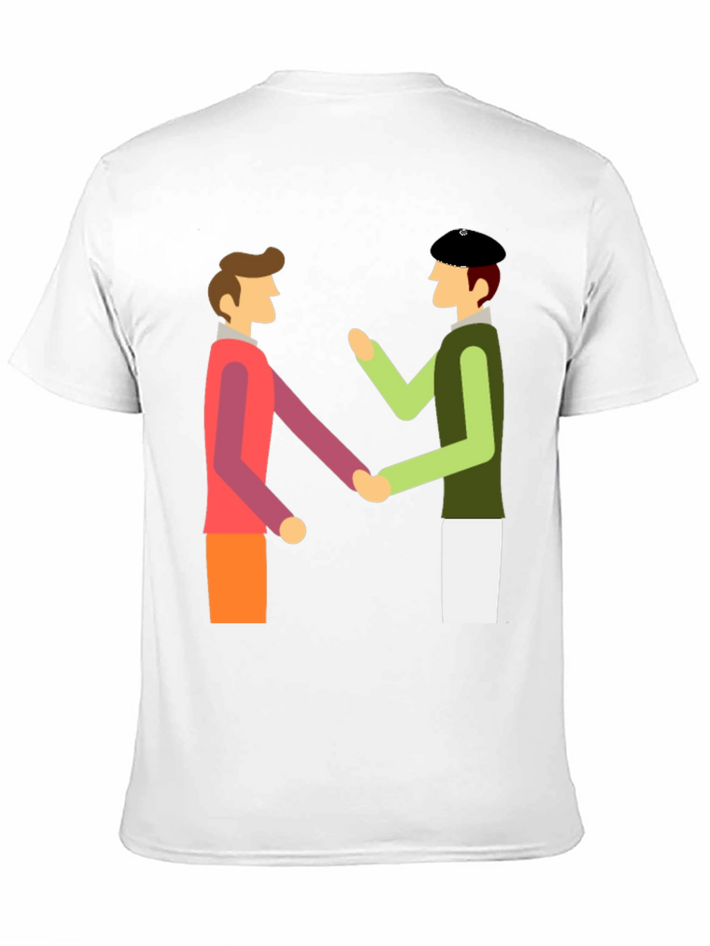 Graphic T-Shirt - Handshake Design