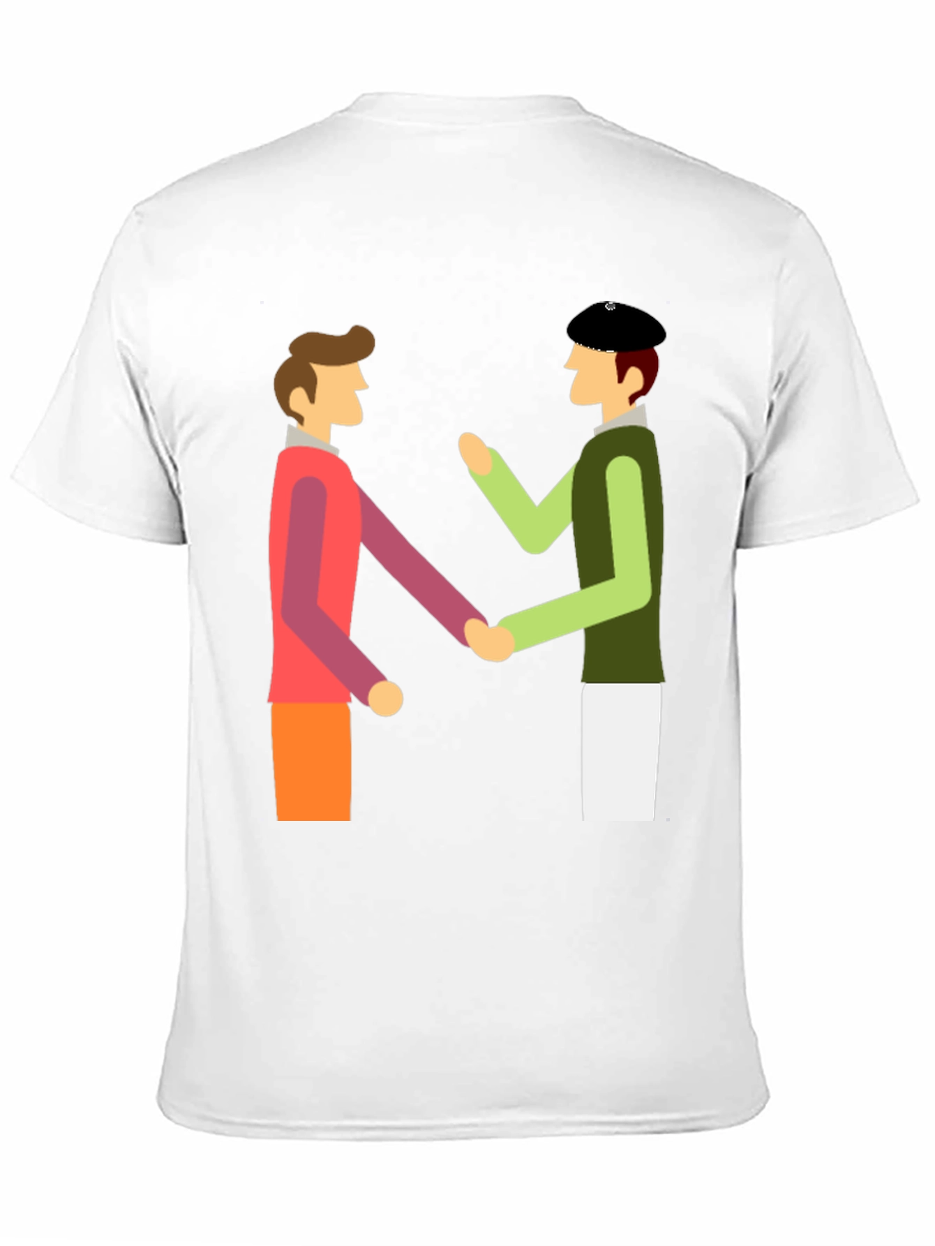 Graphic T-Shirt - Handshake Design