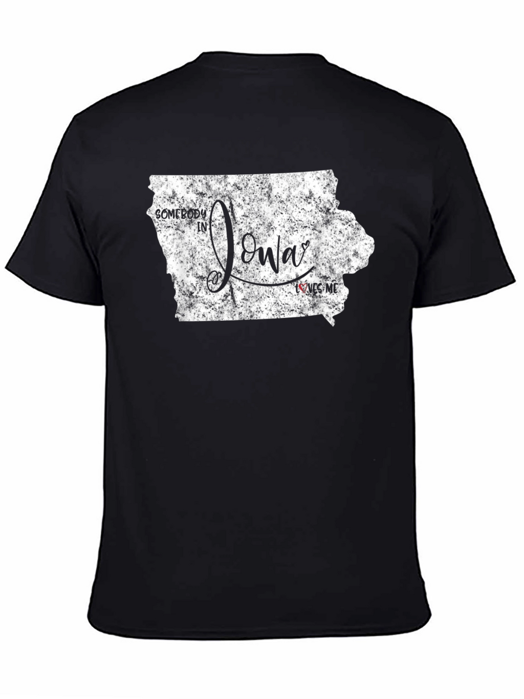 Iowa Love Graphic Tee - Black