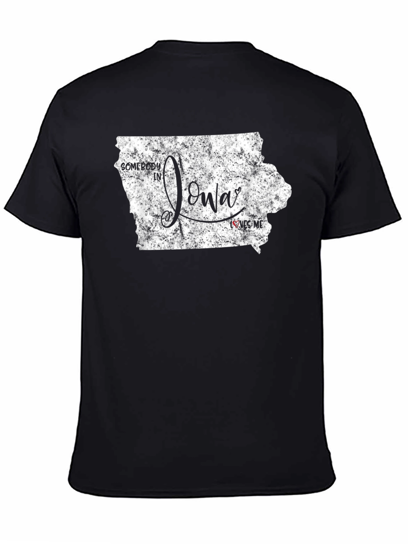 Iowa Love Graphic Tee - Black