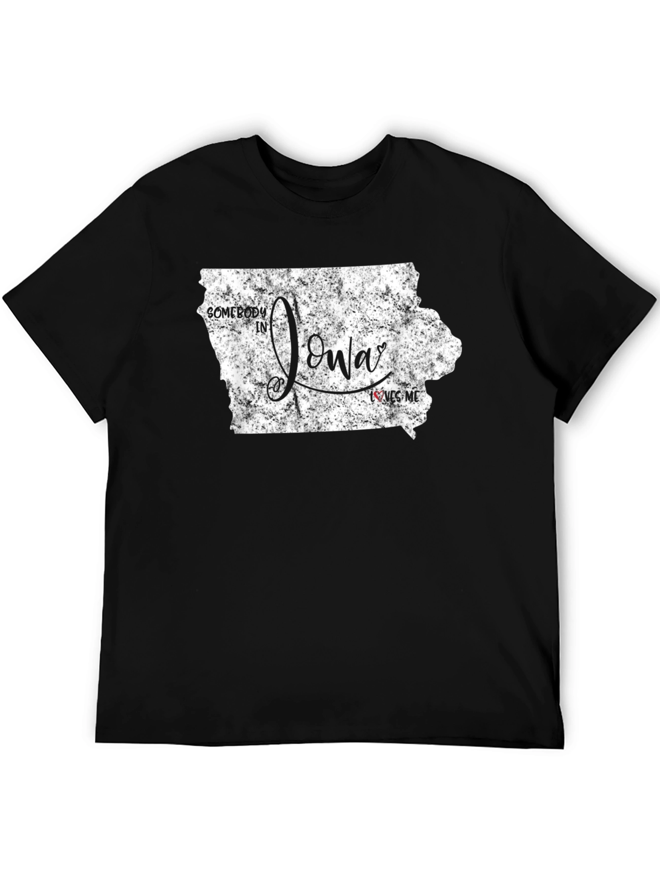 Iowa Love Graphic Tee - Black