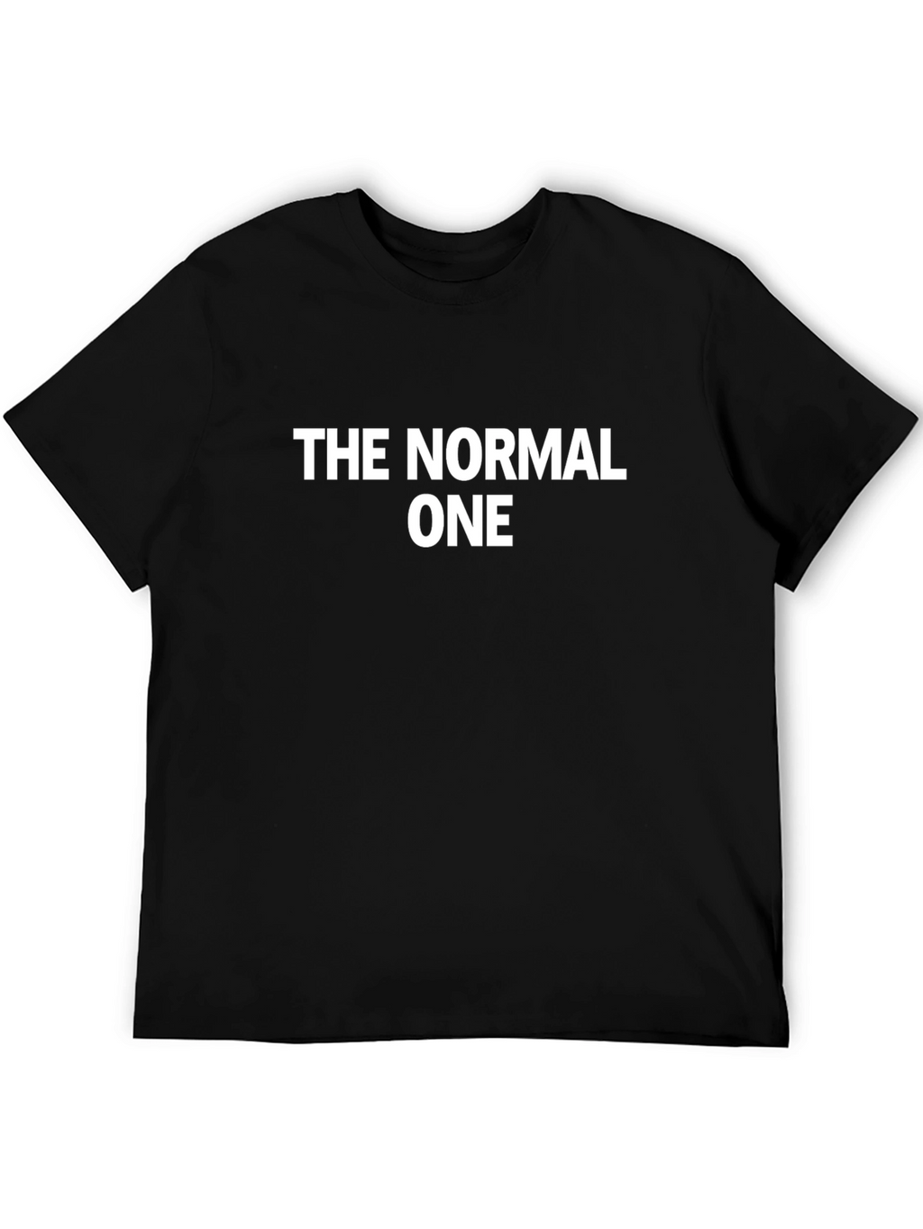 The Normal One - Mens Black Graphic Tee