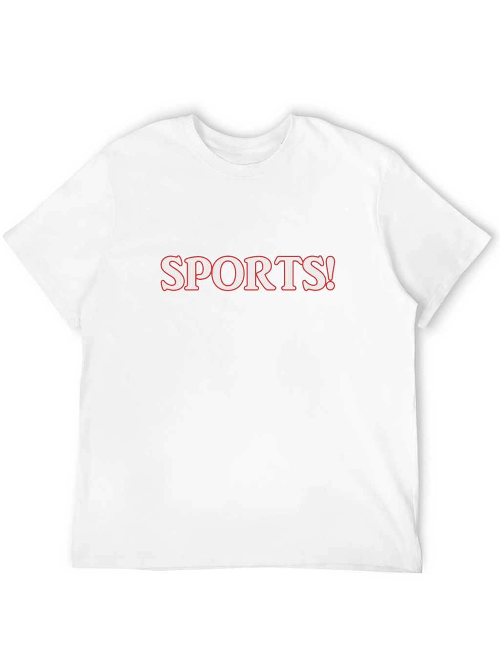 Sports! Mens Black Graphic T-Shirt