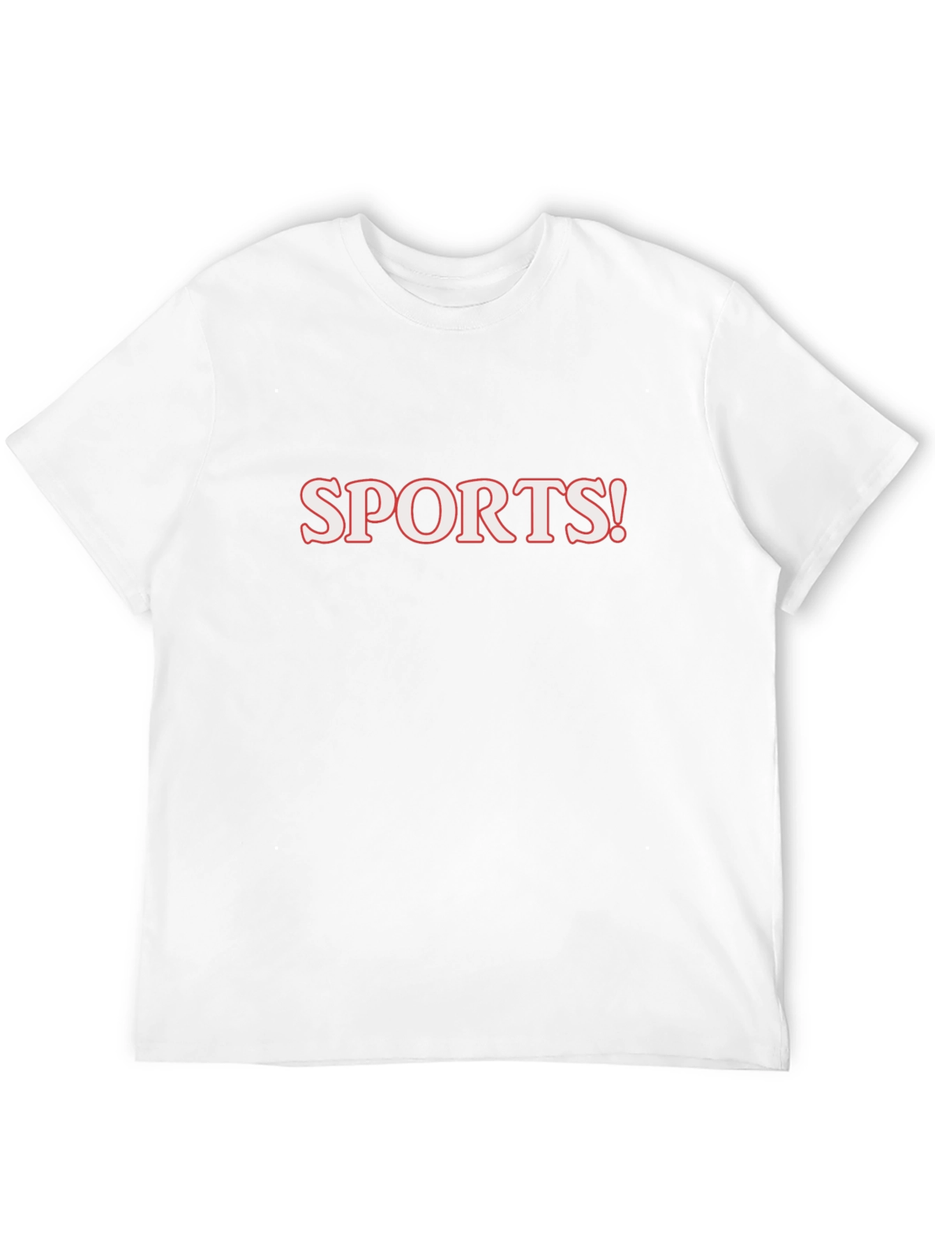Sports! Mens Black Graphic T-Shirt