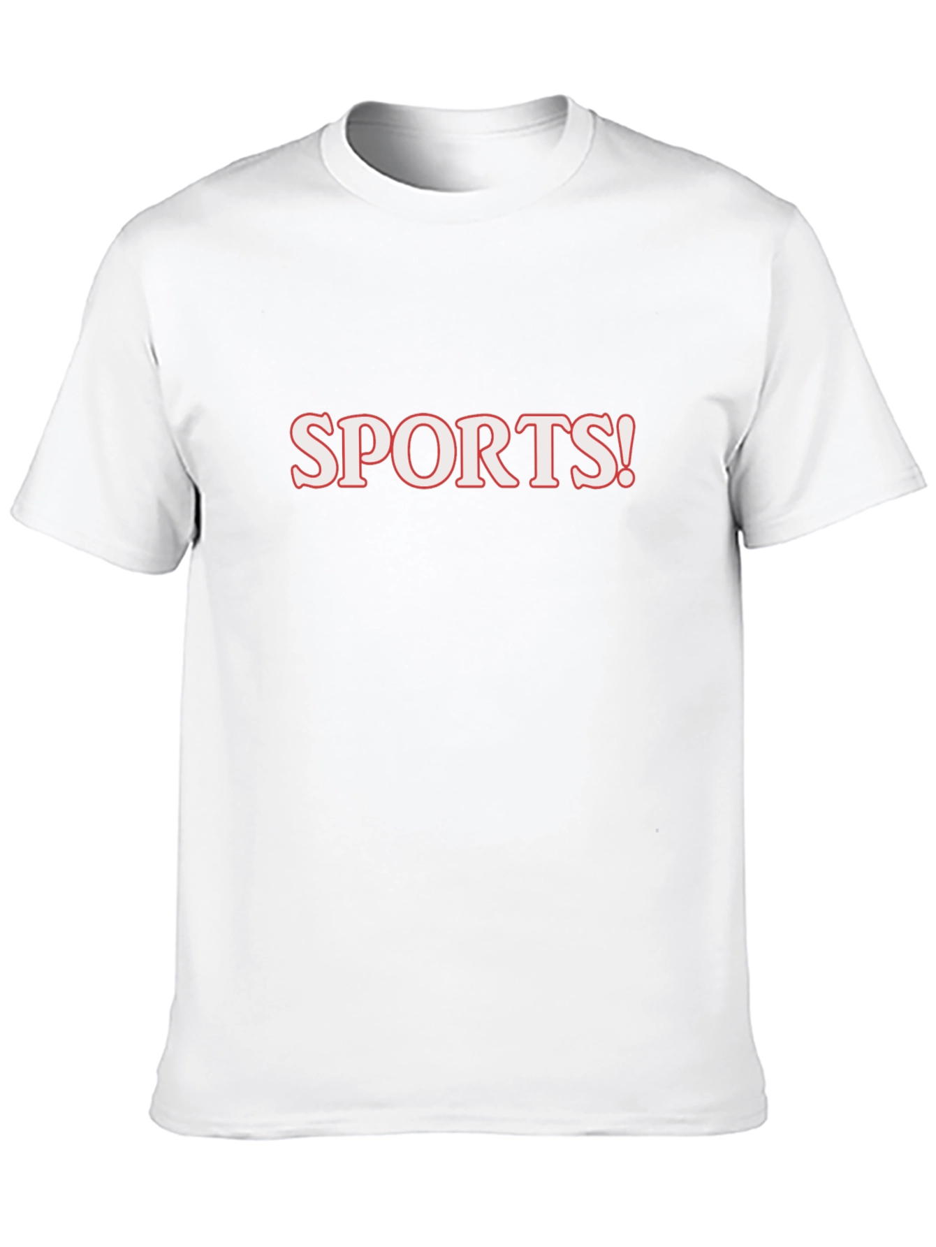Sports! Mens Black Graphic T-Shirt