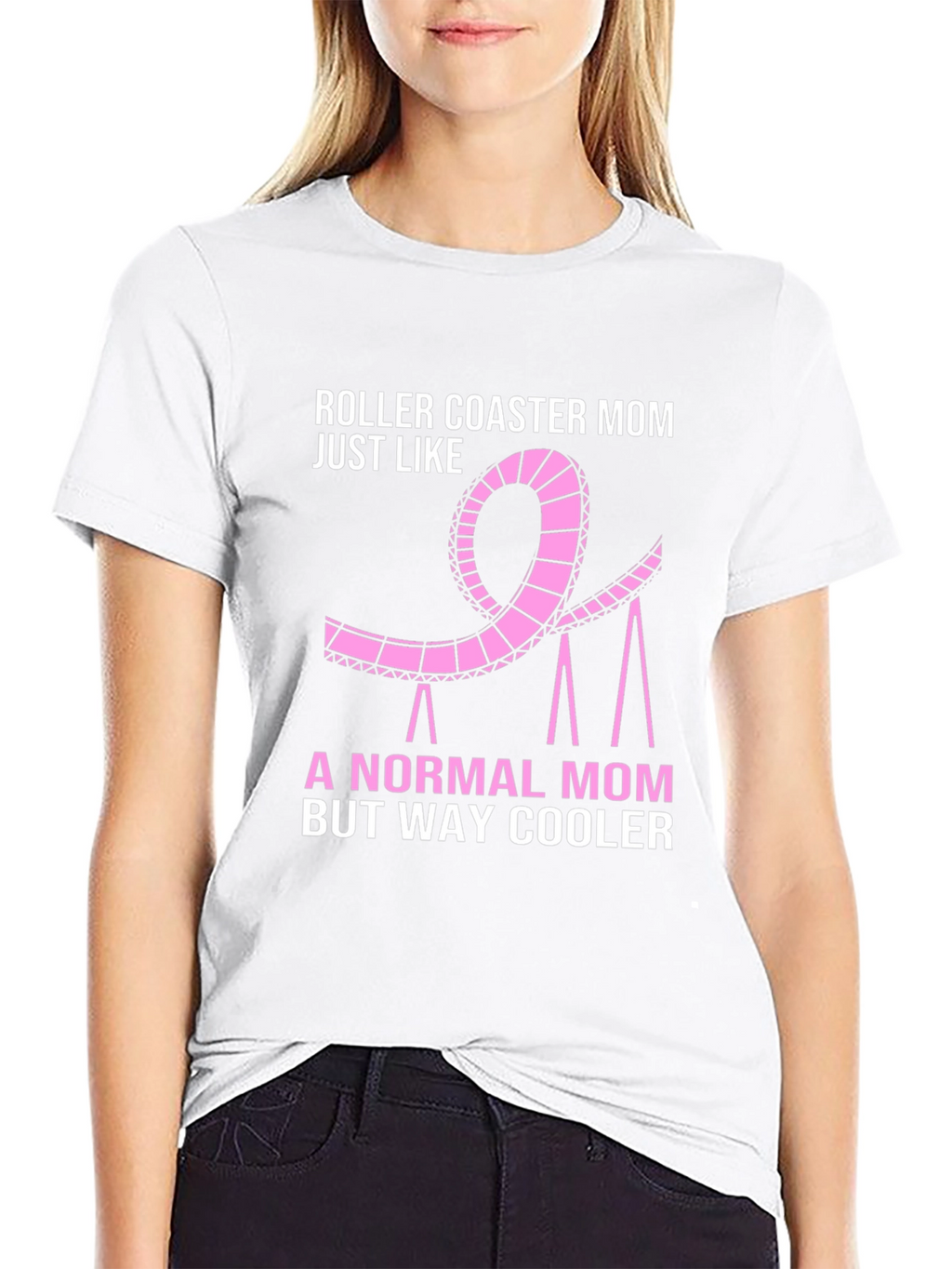 Roller Coaster Mom Graphic Tee
