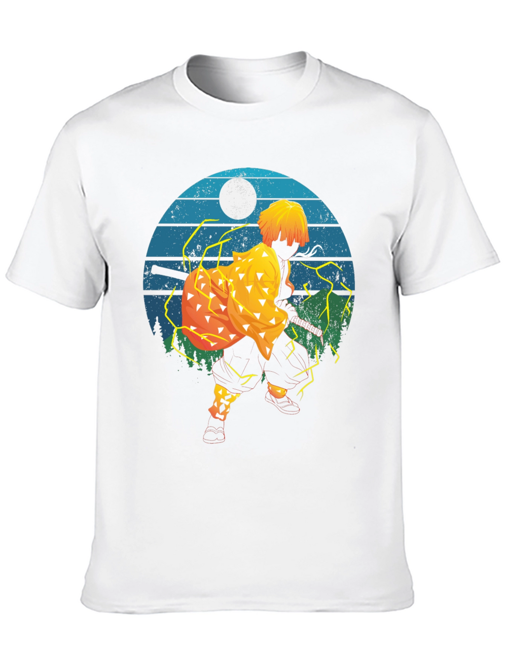 Zenitsu Anime Graphic T-Shirt