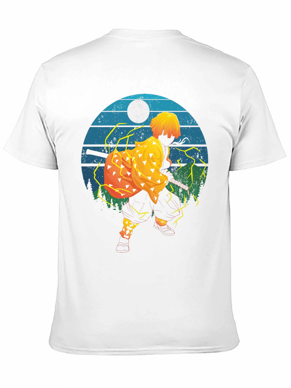 Zenitsu Anime Graphic T-Shirt