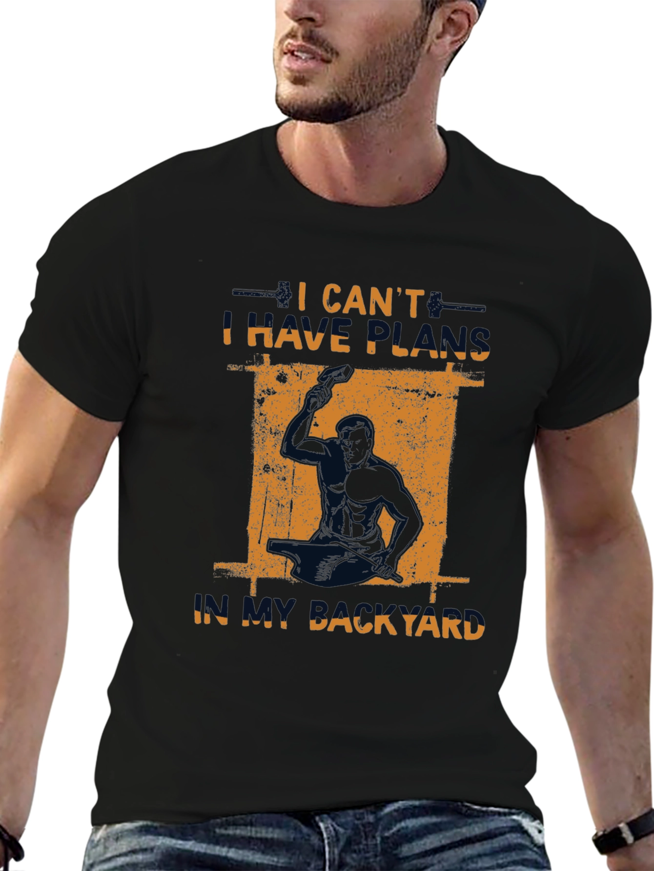 I Cant I Have Plans In My Backyard T-Shirt