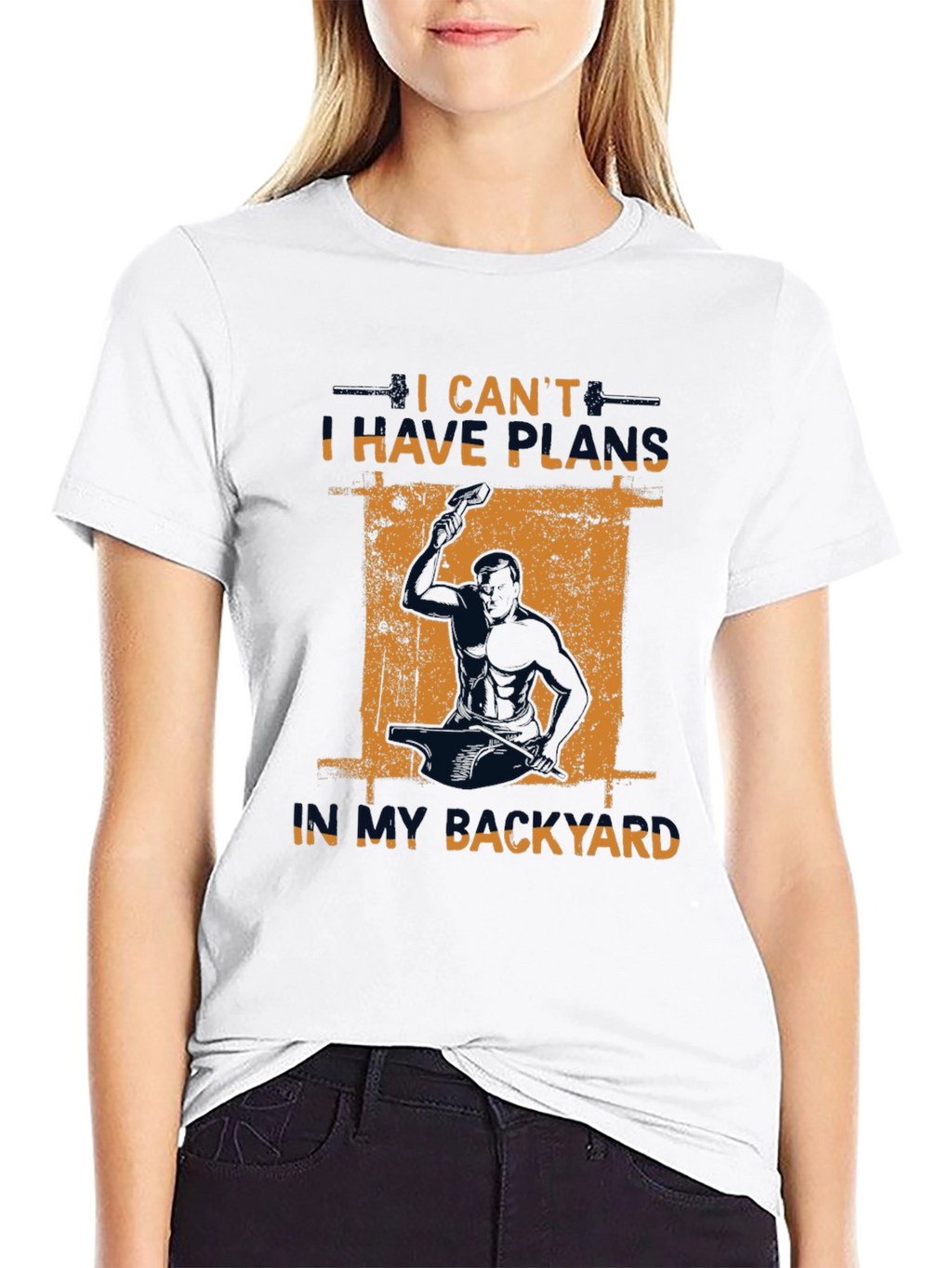 I Cant I Have Plans In My Backyard T-Shirt
