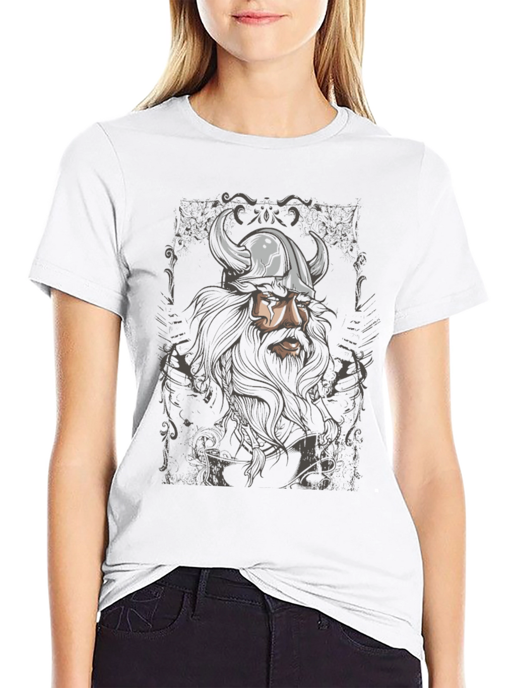 Viking Warrior Graphic T-Shirt